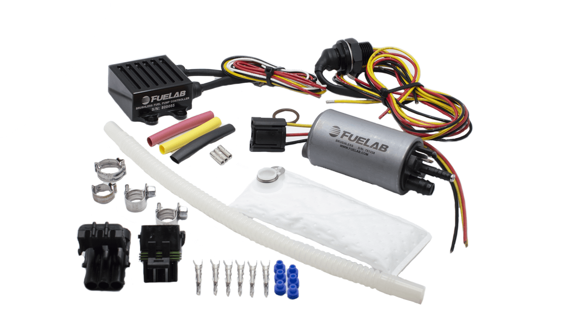 500LPH 9mm(3/8) Barb Outlet Universal In-Tank Brushless Kit - 25314