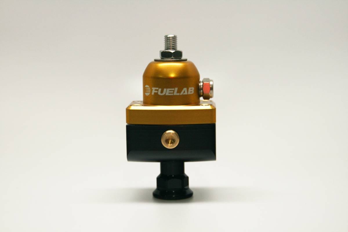 Mini Fuel Pressure Regulator 6AN Inlet / (2) 6AN Outlets/ Large Seat / 1-3 PSI PSI - 57502 thumbnail 2