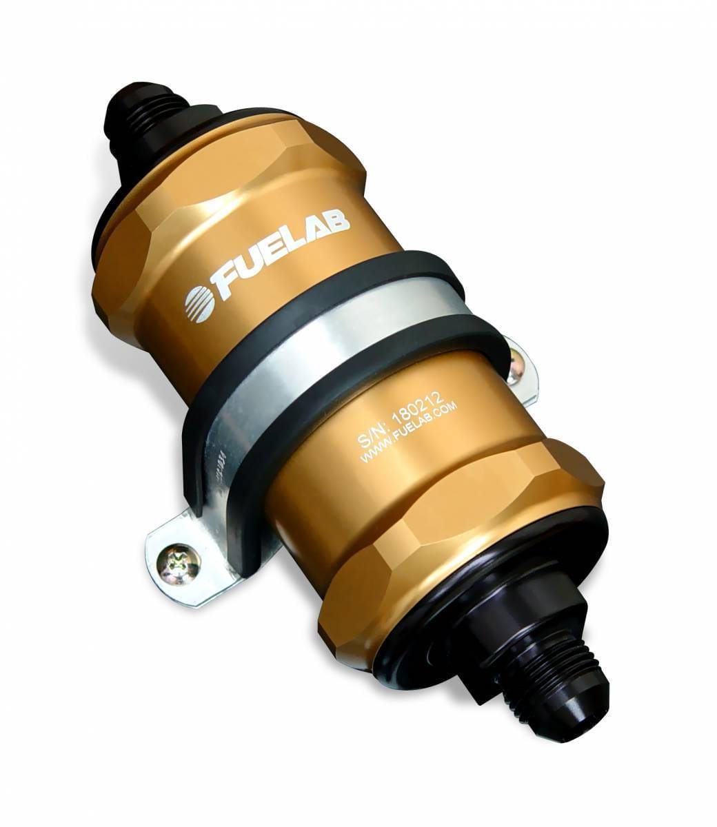 6AN 6-Micron Short In-Line Fuel Filter - 81831 thumbnail 2
