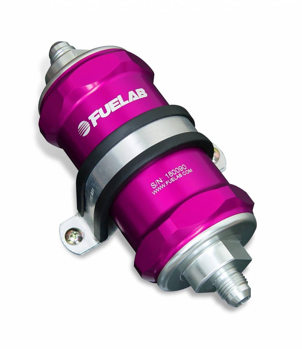 10AN 6-Micron Short In-Line Fuel Filter - 81833 thumbnail 3