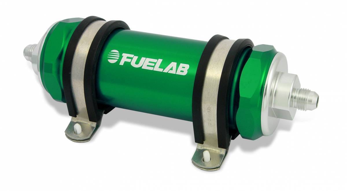 6AN 100-Micron Long In-Line Fuel Filter - 82821