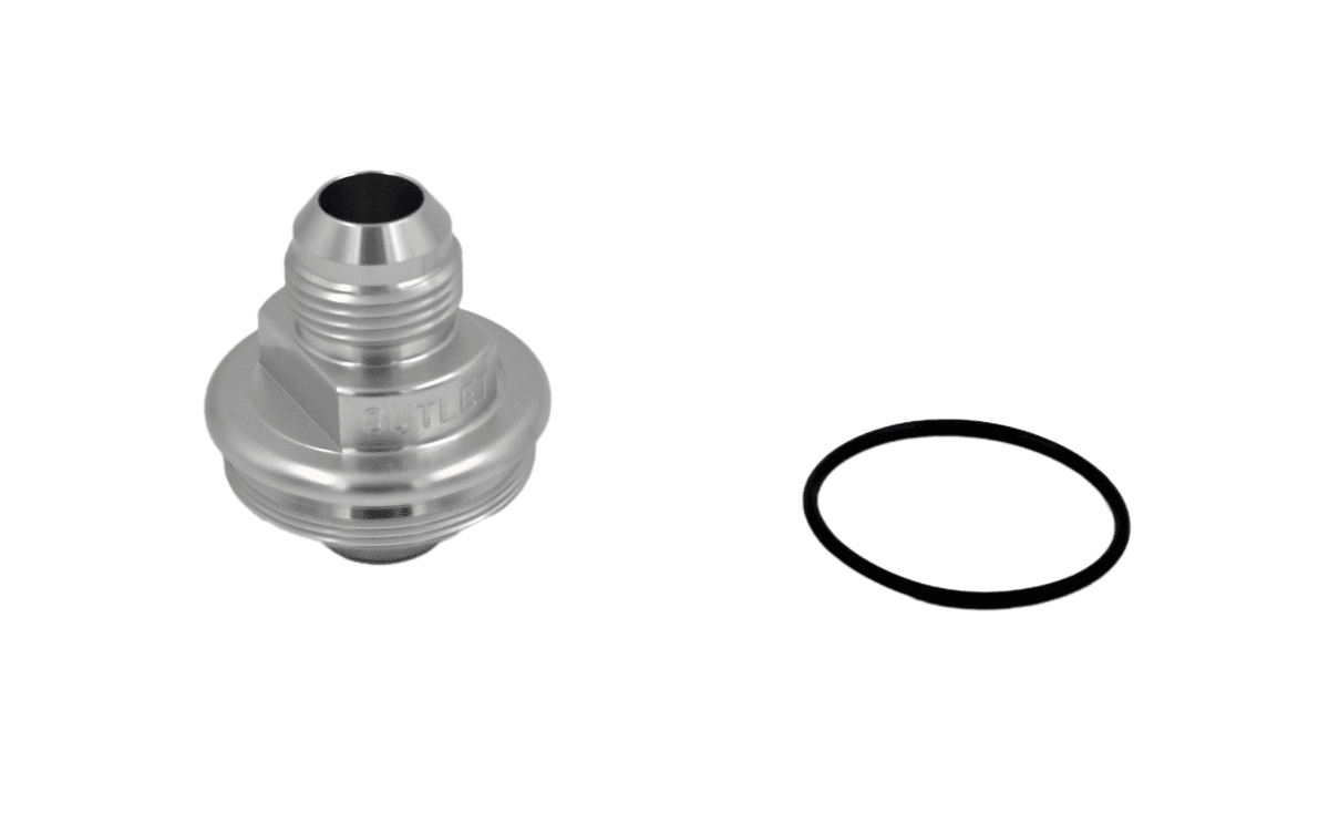 12AN CLEAR Fuel Filter Outlet Cap