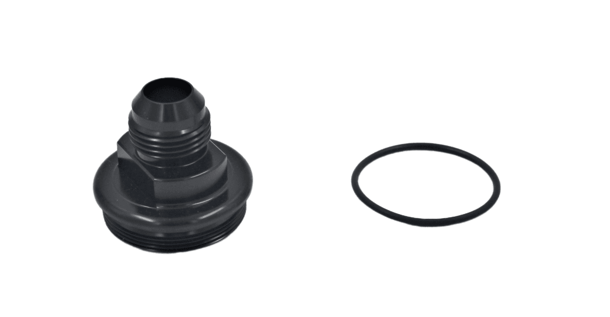 12AN BLACK Fuel Filter Inlet Cap